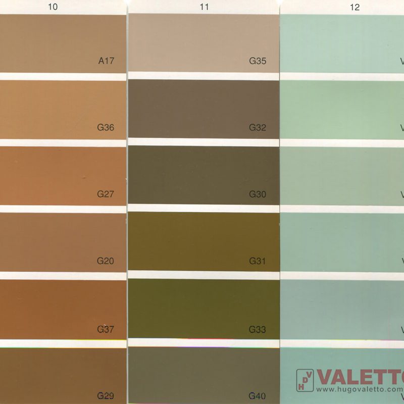 Carta de colores adicional Sayerlack - Hugo Valetto