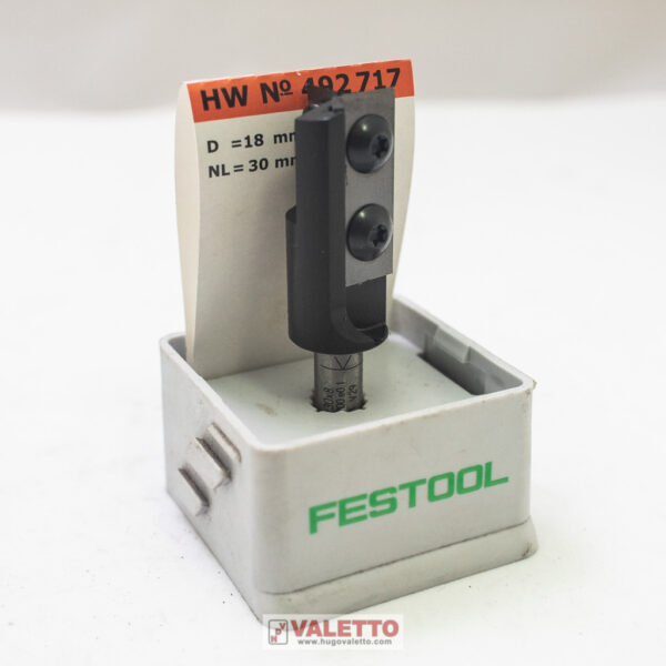 Festool -  Placas reversibles de fresa de ranuras HW D18/30 S8