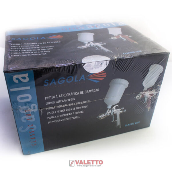 Sagola - Pistola Classic LUX 1.8 gravedad (caja cerrada)